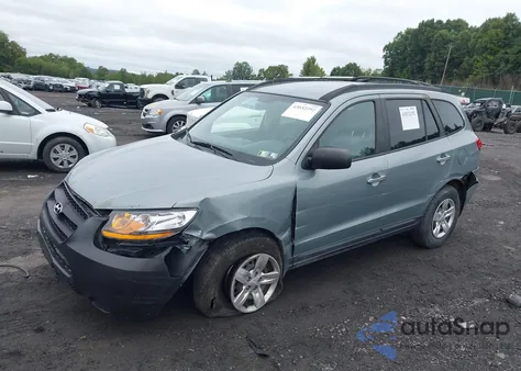 2009 Hyundai Santa Fe Gls z USA, uszkodzony, nr VIN 5NMSG73D39H270798